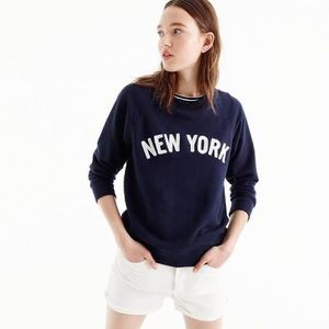 j. crew crew neck sweatshirt